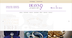 Desktop Screenshot of deansjewelry.com